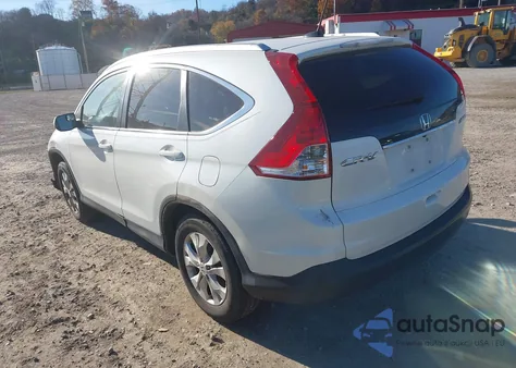 2014 Honda Cr-V Ex-L z USA, uszkodzony, nr VIN 5J6RM4H77EL009086